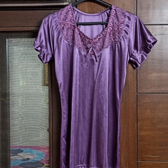Purple night suit